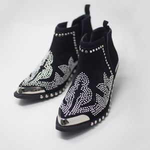 JEFFREY CAMPBELL Oxnard St Studded Boot Sz 10